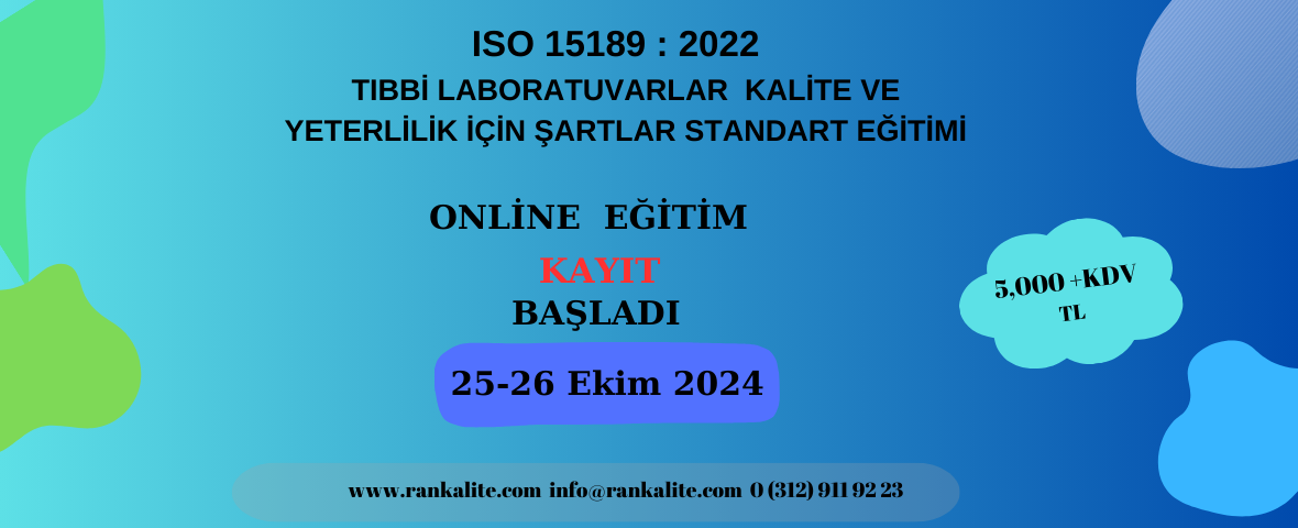 ISO 15189:2022 EĞİTİM DUYURUSU